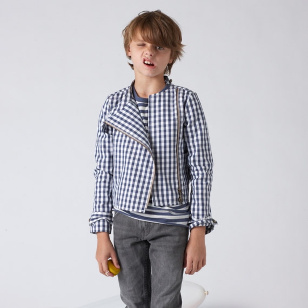 Stella McCartney Gap Kids XXL 14/16 Gingham jacket - Picture 1 of 8